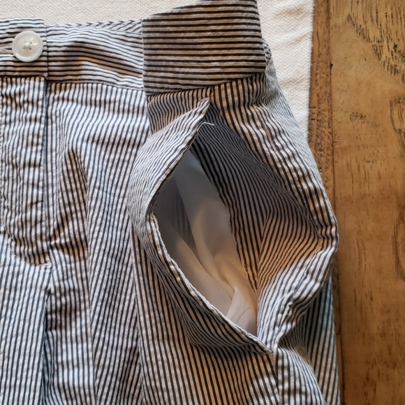 Ann Taylor Pin Stripe Shorts - Picture 5 of 5
